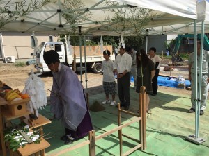 埼玉県三郷市Y様邸地鎮祭4