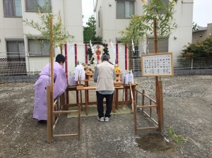 足立区H様地鎮祭