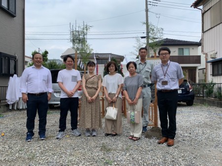 吉川市T様邸地鎮祭 (1)