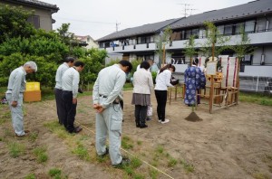 【吉川市】M様邸地鎮祭