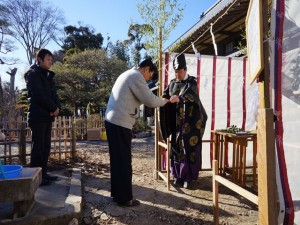 【三郷市】M様邸地鎮祭 (2)