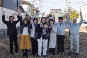 三郷市M様邸地鎮祭