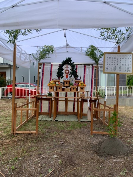 野田市T様邸地鎮祭 (1)