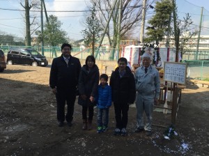 【三郷市】S様邸地鎮祭