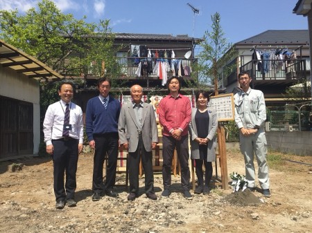 江戸川区U様邸地鎮祭