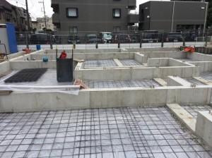 足立区H様マンション基礎工事