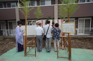 埼玉県吉川市でイシンホーム注文住宅新築工事K様邸｜地鎮祭