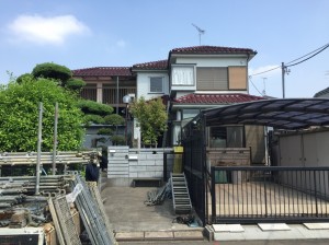 吉川市Y様邸外装工事