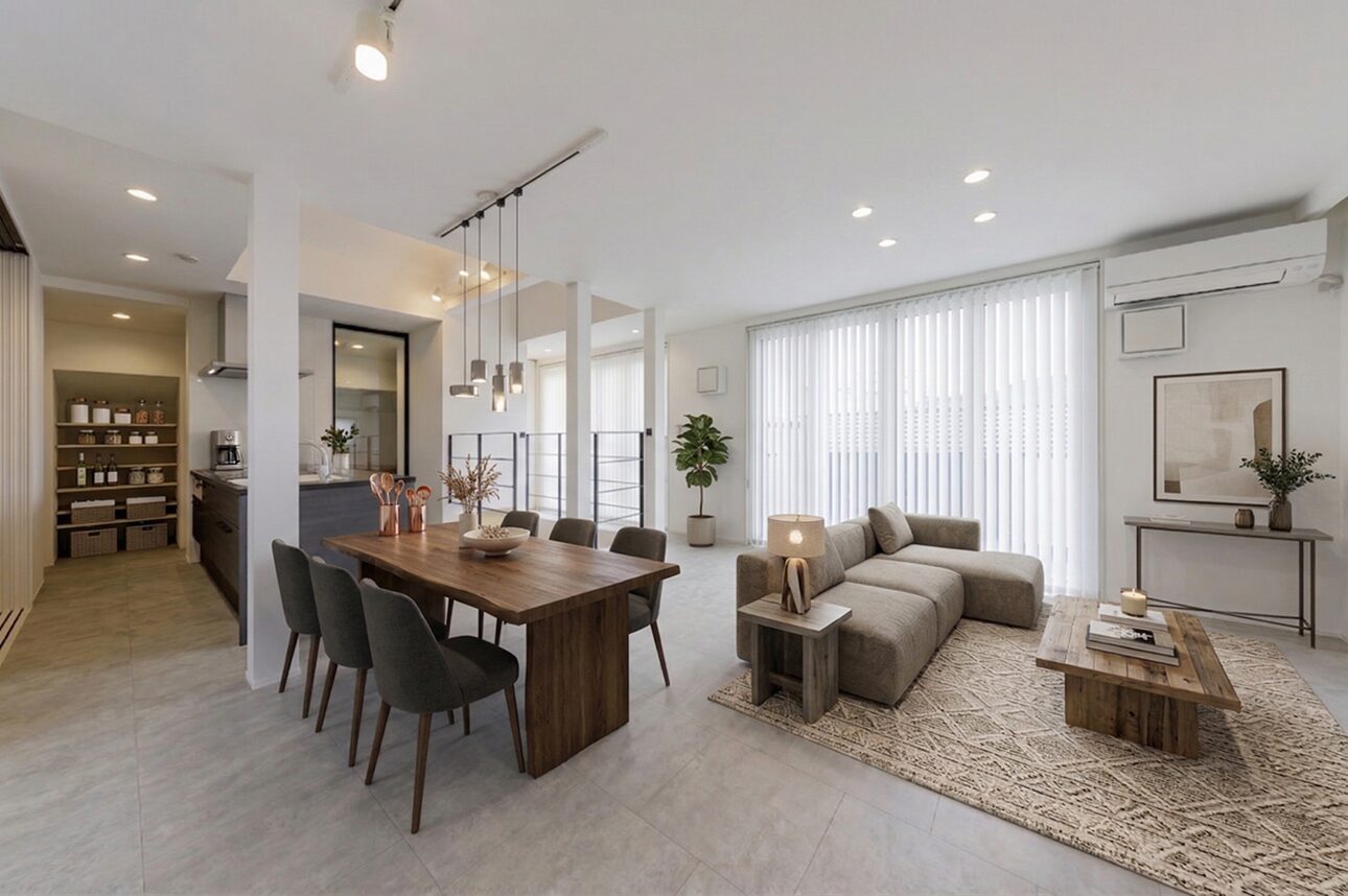 【LDK】光が降り注ぐ、開放感あふれるメインステージ