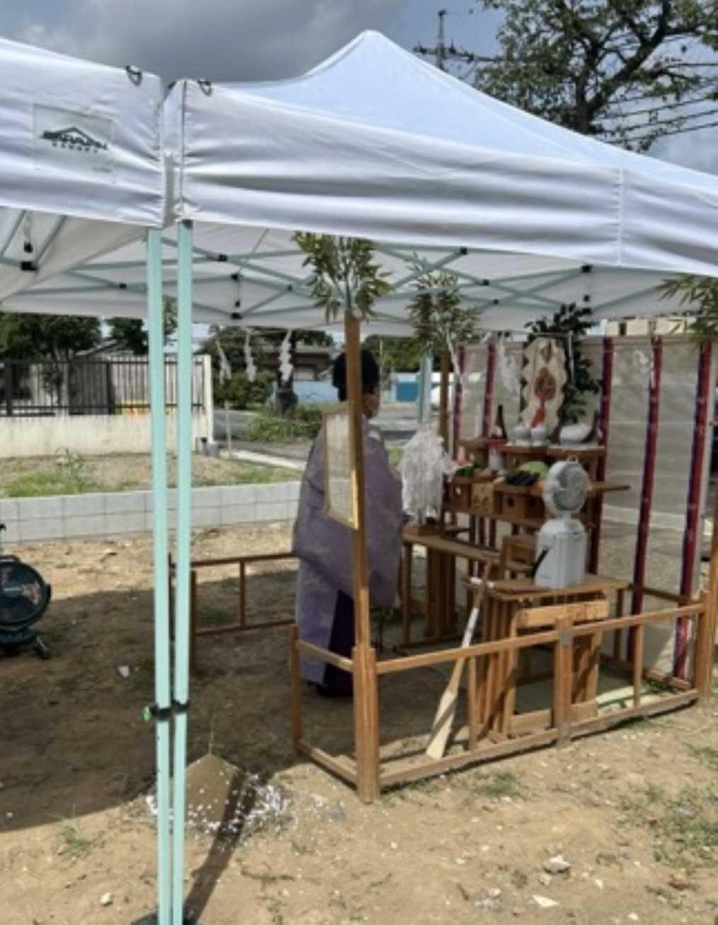 祝・埼玉県吉川市N様邸！これから始まる新築注文住宅の着工を前に、8月に執り行われた「地鎮祭」をご紹介！【イシンホーム三郷店 松井産業】