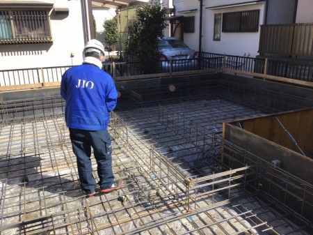 吉川市S様邸注文住宅新築工事は基礎工事中です。