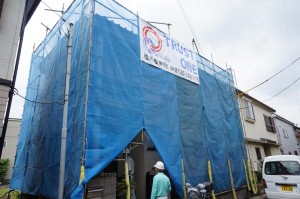 【越谷市】K様邸外壁塗装工事