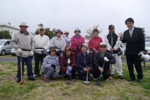 松井産業グランドゴルフ大会が元気に開催されました。