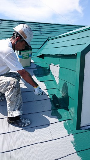 【埼玉県三郷市】エムタウンハイツ2様塗装工事 (3)