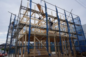 【吉川市】建て方