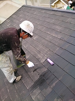 【三郷市】M様邸屋根塗装工事 (1)
