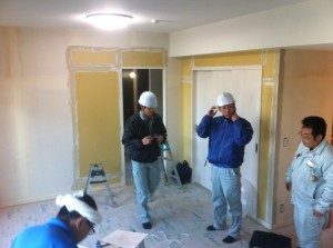 【三郷市】S様邸マンション工事中