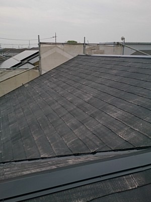 【三郷市】M様邸屋根塗装工事 (2)