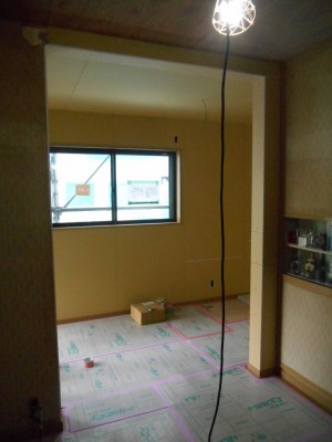 【埼玉県吉川市】K様邸増築部木工事キッチン設置工事 (4)