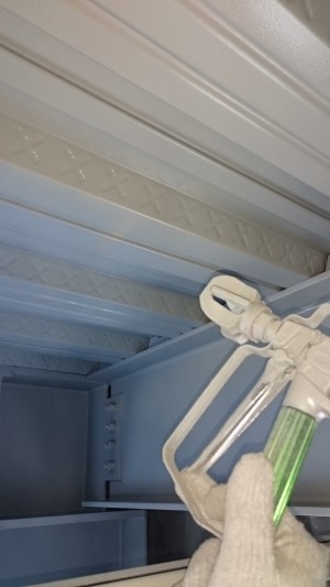 【三郷市】K様新社屋建設工事塗装 (2)