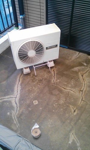 【三郷市】U様邸ベランダ防水工事 (1)