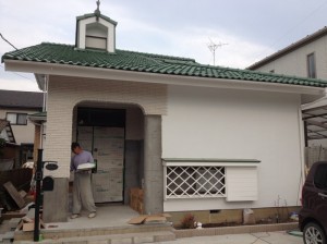 【草加市】M様邸タイル工事