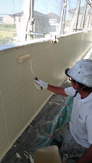 【埼玉県三郷市】エムタウンハイツ2様塗装工事 (1)