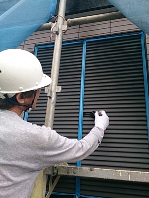 【三郷市】U様邸塗装工事各部塗装 (15)