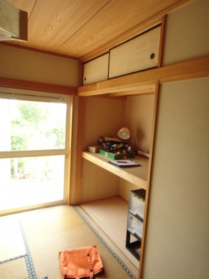 【埼玉県越谷市】既存の和室押入れを仏壇置き場&物入れに変更リフォーム