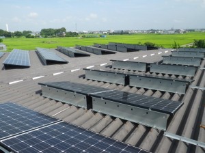 【吉川市F様倉庫】太陽光パネル10.332kW設置完了しました。松井産業株式会社