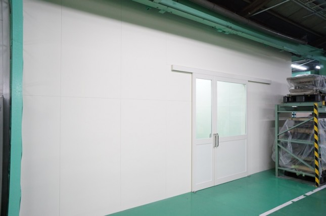 【八潮市】A様工場機械室造作工事完了しました。