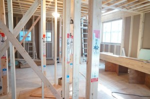 埼玉県川口市Ｈ様邸イシンホーム注文住宅新築工事現場にて安全パトロール