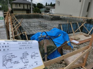 【川口市】I様邸配筋検査 (1)