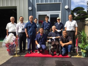 【埼玉県三郷市】K様新社屋建築工事祈念撮影3