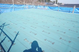 埼玉県川口市Ｈ様邸イシンホーム注文住宅新築工事現場にて安全パトロール