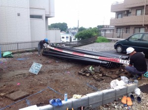 【埼玉県川口市】I様邸鋼管杭工事 (2)