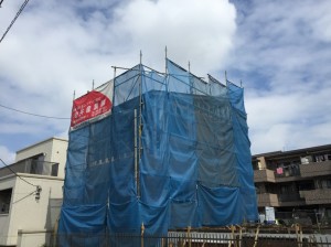 【埼玉県川口市】I様邸上棟お清め式 (3)