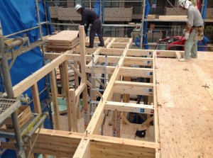 【川口市】I様邸注文住宅新築工事上棟 (5)