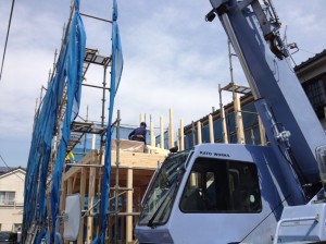 【埼玉県吉川市】O様邸建て方