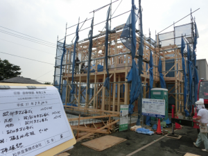 【川口市】I様邸上棟確認 (1)