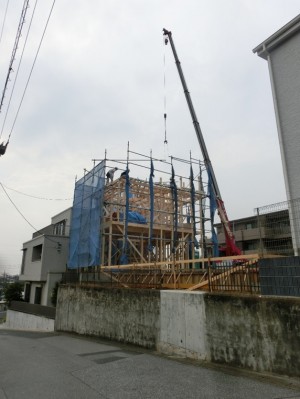 【川口市】I様邸上棟確認 (1)