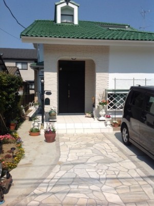 【草加市】M様邸外構工事 (1)