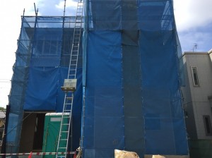 【埼玉県川口市】I様邸上棟お清め式 (1)