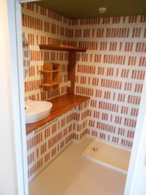 【足立区賃貸マンション】洗面アフター