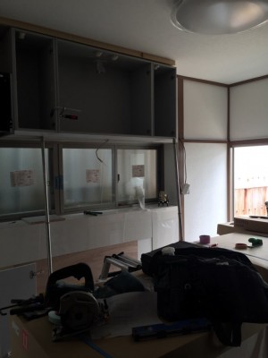 【葛飾区】K様邸キッチン交換工事 (1)