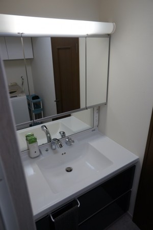 【三郷市】I様マンション洗面台