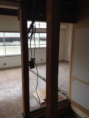 I様内部改修工事解体 (3)