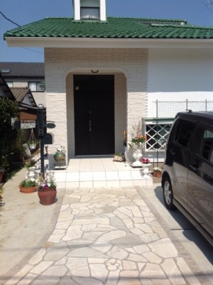 【草加市】M様邸外構工事 (3)