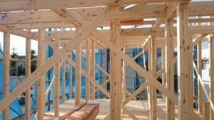 【吉川市】デザイン住宅建て方工事 (8)