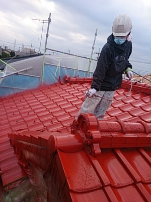 【埼玉県吉川市】K様邸外壁塗装工事 (3)